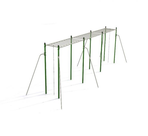 Metal climbing ladders for outdoor gym climbing ladders