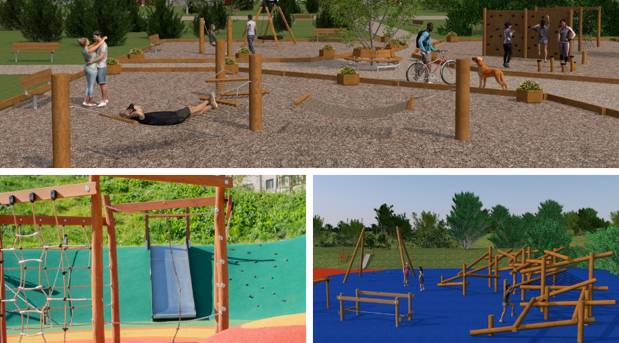 playground swings for adults Lars Laj swings