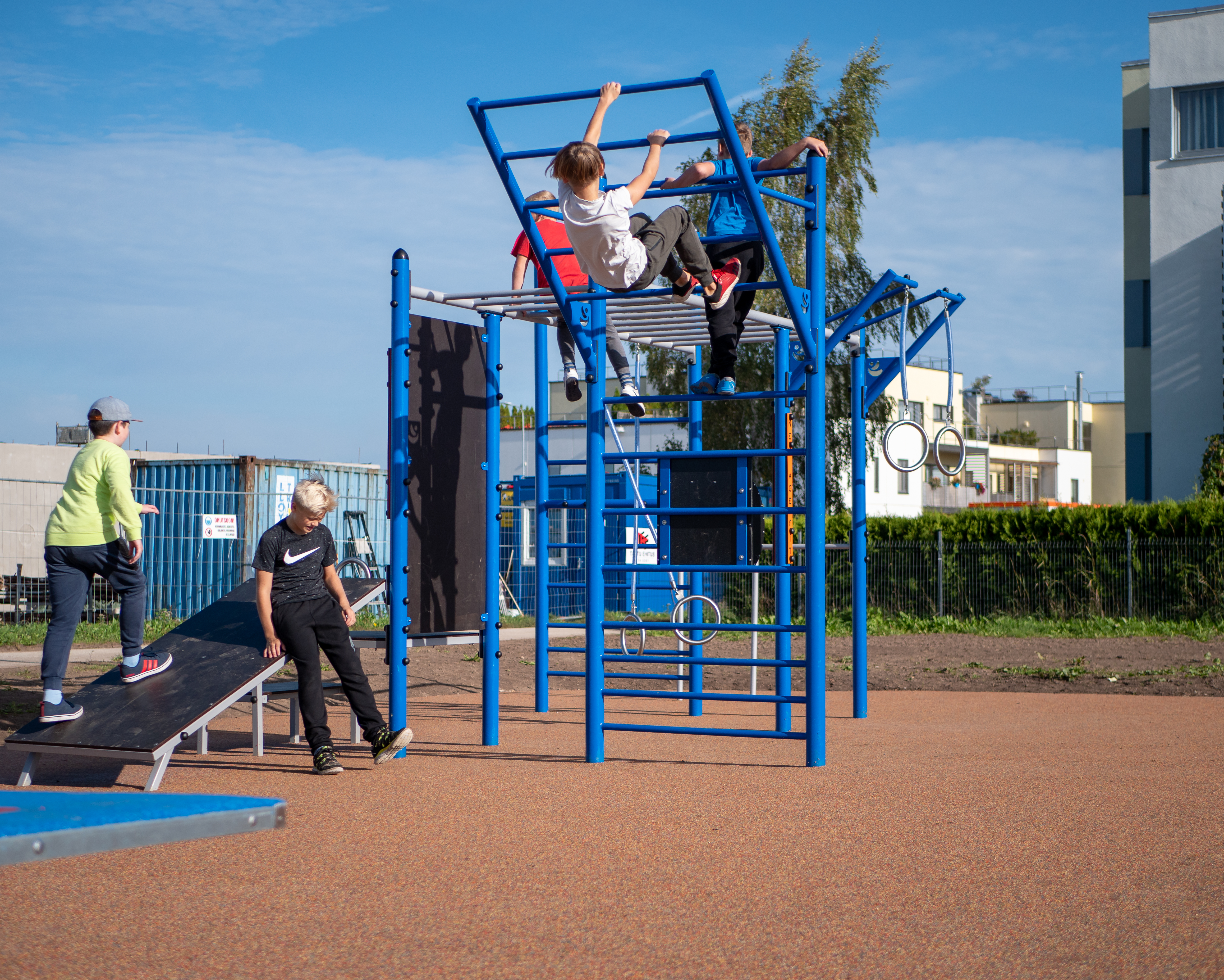 Lars Laj playground in Estonia, Raadi Lars Laj playground in Estonia, Raadi