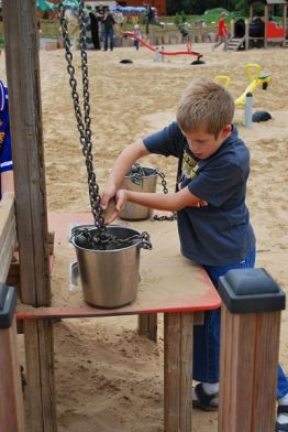 Lars Laj Aires de Jeux, Les jeux de sable & d'eau