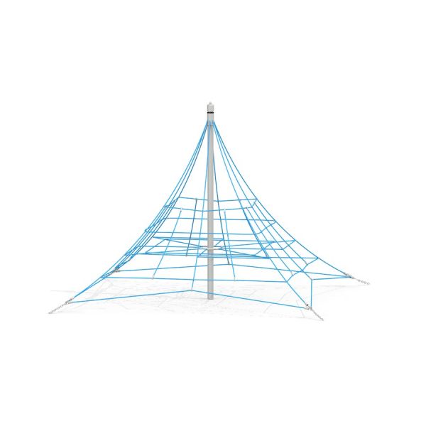 Small Powerclimber climbing net en couleur bleue