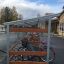 Râtelier à vélos avec abri pour un stationnement extérieur sécurisé des vélos, Bike Parking II.