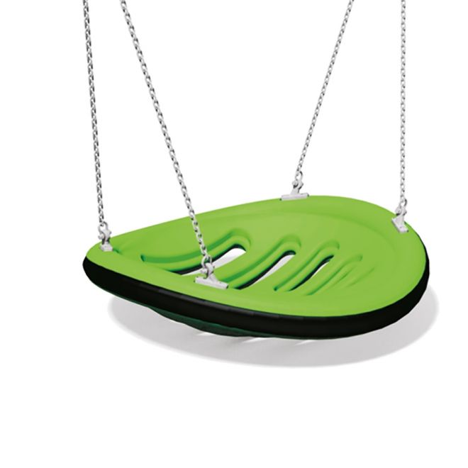 Vert Swing Seat GBNS avec des chaînes métalliques