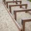 Parcours d’obstacles en bois pour aire de jeux Balance.