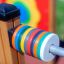 Abacus coloré dans un cadre de terrain de jeu.