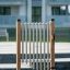 Instrument de musique de plein air Tube Bells dans une aire de jeux