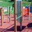 Équipement de aire de jeux extérieur Tube Bells pour enfants.