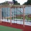 Ural climbing net sur une aire de jeux
