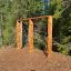 Structure d'escalade en bois extérieure pour enfants, Irish Table