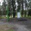 Information Board NAF MEDIUM station de fitness extérieure dans un cadre forestier.