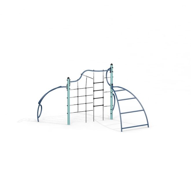 Structure en acier Cassiopeia pour l'escalade et le jeu sur aire de jeux