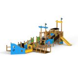 Cutty Sark ship with slide