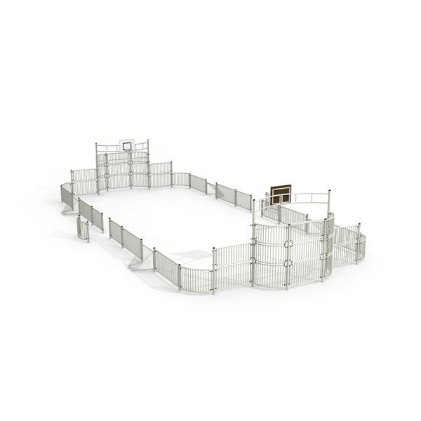 Sport Arena w/Mini Goals 9x20 m avec clôture