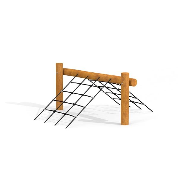 Dragonfly climbing net en bois pour aire de jeux pour enfants