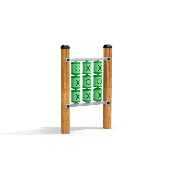 Jeu extérieur Tic Tac Toe pour aires de jeux.