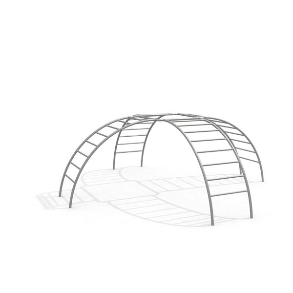 Cross Climber steel structure - structure d'escalade métallique pour aire de jeux