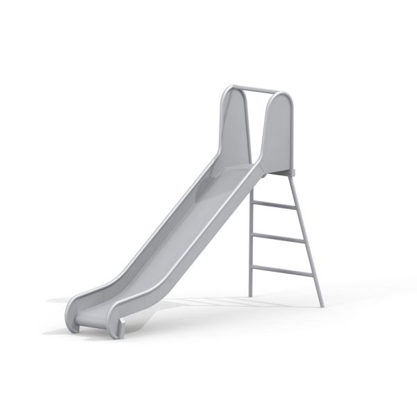 Toboggan d'aire de jeux pour enfants avec échelle.