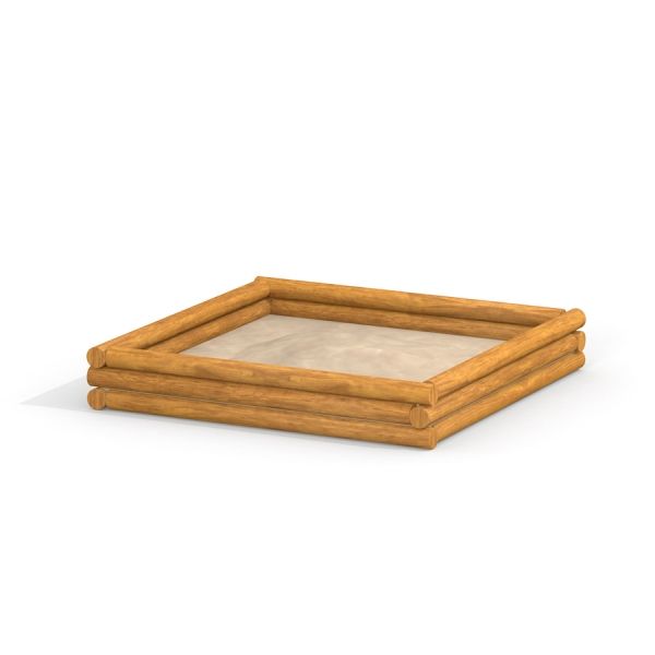 Sandbox en bois pour enfants.