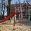 Structure de jeu en acier avec toboggan rouge - Whale AZTEC.