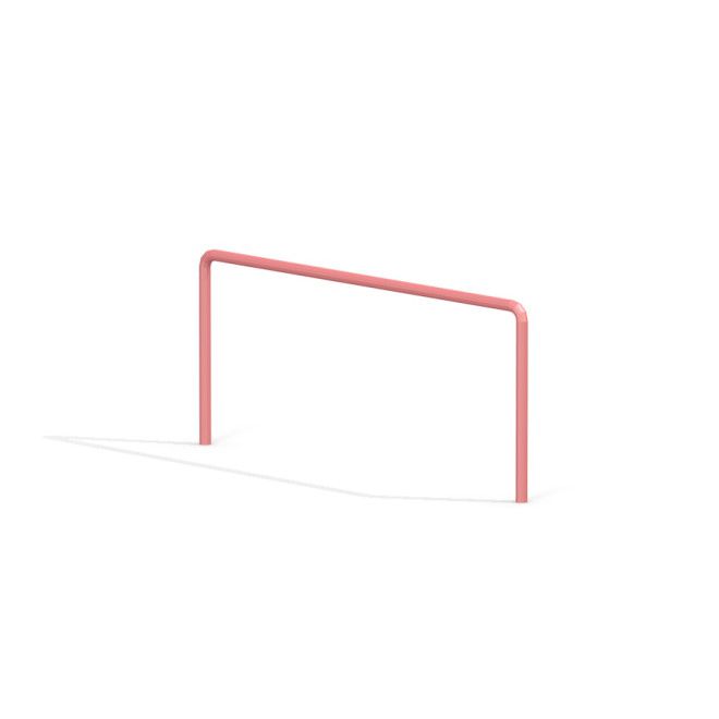 Barre de gymnastique en métal rose Single Somersault pour les activités de l’aire de jeux