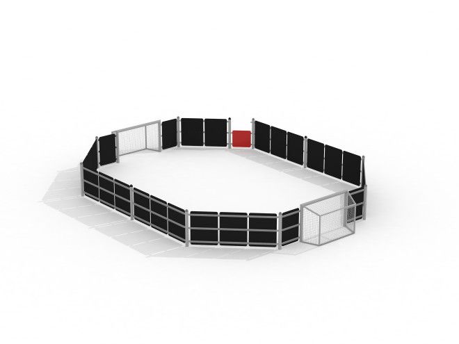 Miniarena Octagonal II extérieur pour activités sportives