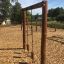 Équipement de jeu en bois Lianes avec cordes d’escalade et poteaux en bois