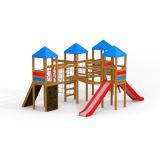 Sphinx castle with slide