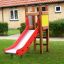 Toddler Tower Slide dans une aire de jeux.