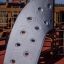 Aztec arch steel structure mur d'escalade de l'aire de jeux