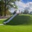 Colline d’aire de jeux pour enfants avec Hill Slide h180.