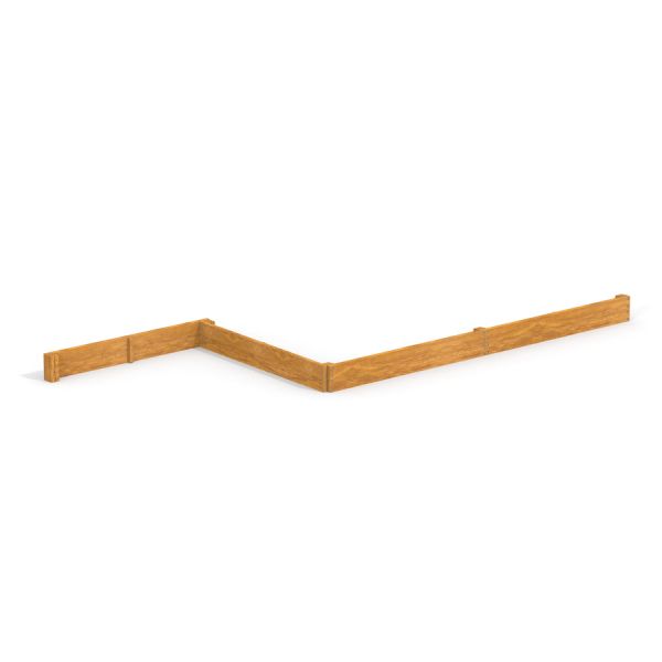 Larch Board Section (running meter) en forme de L
