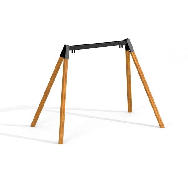 Structure en bois pour Swing Frame (single swing, wide).