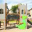 Structure de jeu Camelot castle with slide