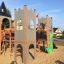 Structure de jeu Camelot castle with slide