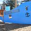 Majestic ship with slide dans une aire de jeux
