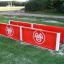 Flipper set 2st pour l'entraînement de football sur un terrain en herbe