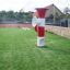 Équipement de terrain de jeu Ball catcher sur un terrain de sport.