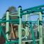 Équipement de terrain de jeu vert Sirius steel structure.