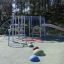 Sirius steel structure aire de jeux dans un parc forestier
