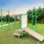 Structure de fitness extérieure New Age Fit MEDIUM dans un parc.