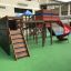 Équipement de aire de jeux Space Station castle with slide