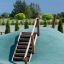 Pioneer Hill Stairs wooden ladder sur la colline de l'aire de jeux