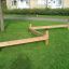 Équipement de jeu pour enfants Balance installé dans un parc