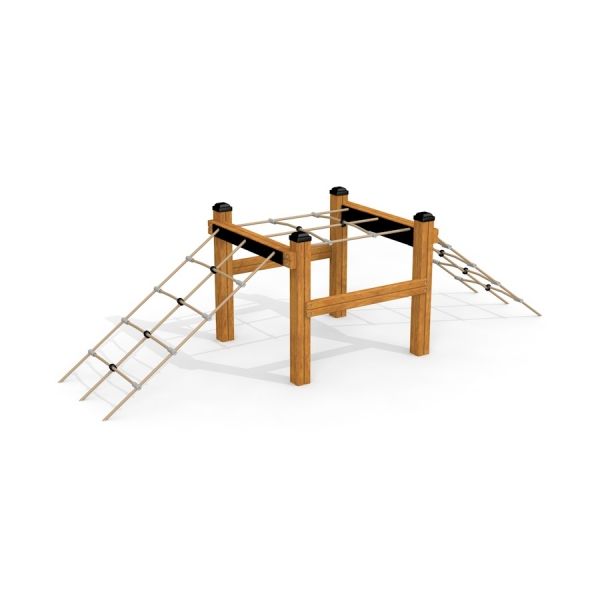 Cadre d’escalade Trapezoidal pour enfants.