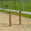 Barre de gym extérieure en bois pour Somersault Single.