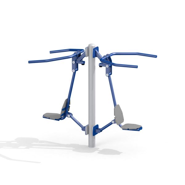 Appareil de fitness extérieur Double Pull Down.