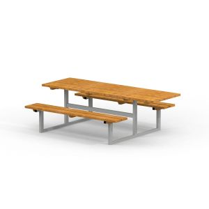 Table et banc accessible à tous