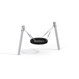 Bird Nest Single Swing 2 Posts (Metal)