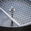 Gril en acier inoxydable Grill avec grille circulaire.
