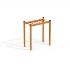 Echelle horizontale en bois II